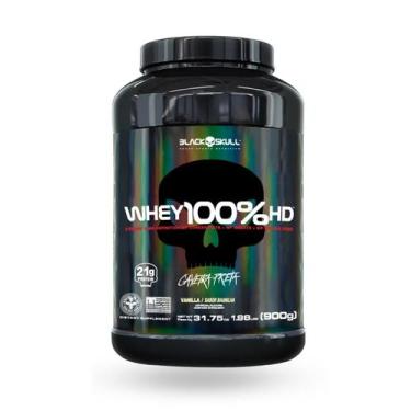 Imagem de Wh ey Prot ein HD  Black Skull  900g  Baunilha  3 W W P C W P I W P H