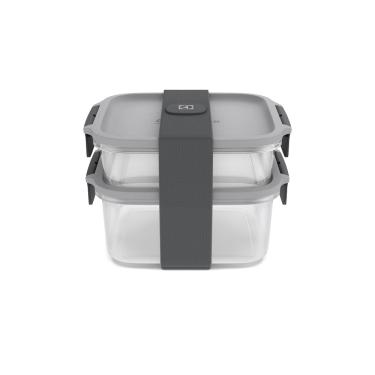 Imagem de Kit Marmiteira Lunch Box Electrolux Plástico Cinza Resistente a Temperatura