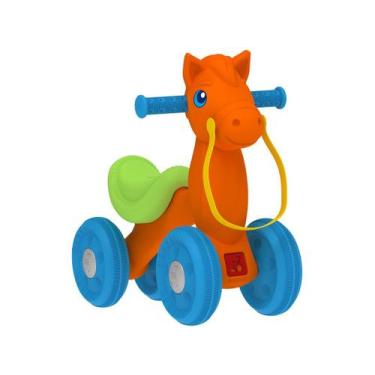 Imagem de Bicicleta Infantil BABY Bike Equilíbrio Pônei - Bandeirante, Laranja