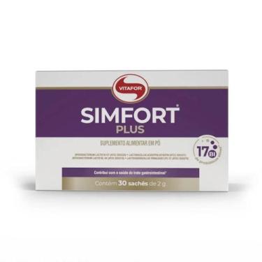 Imagem de Simfort Plus Probióticos Lactobacilos 30 Saches 2g Vitafor