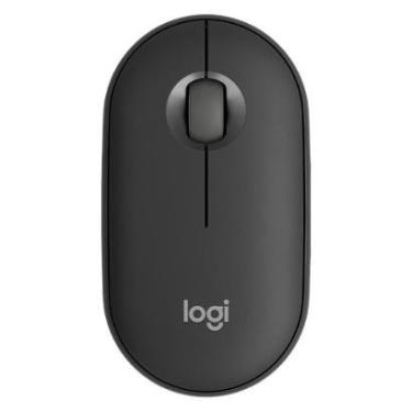 Imagem de Mouse Sem Fio Logitech Pebble 2 M350s, USB Logi Bolt ou Bluetooth e Pilha Inclusa - 910...