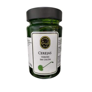Imagem de Conserva italiana Cerejas Verdes Em Calda Com Maraschino 250g