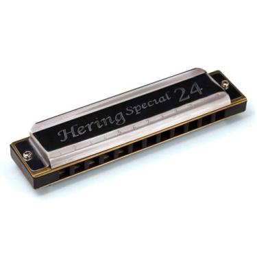 Imagem de Gaita de Boca Harmônica Diatônica Hering 8124 C (Dó)