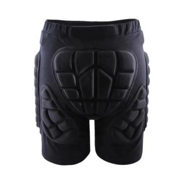 Imagem de Shorts Esportivos Unissex Acolchoados XS-3XL Com Protetores De Joelho,