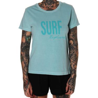 Imagem de Camiseta Rip Curl Washed Surf Feminina Azul