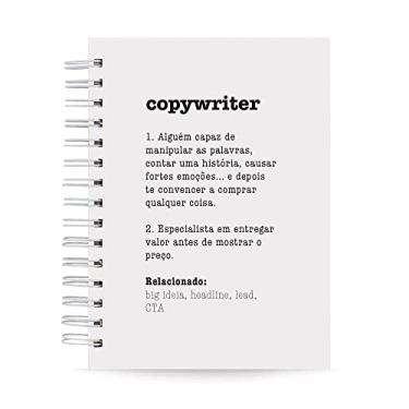 Imagem de Caderno Copywriter Capa Dura 125 Folhas 90g Pautado A5