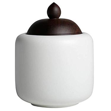 Imagem de Jarra de chá de porcelana de cerâmica para chá de Kung Fu chinês, acessórios de armazenamento