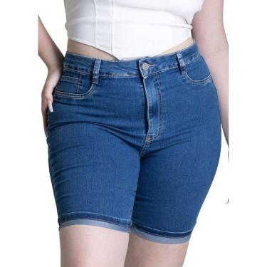 Imagem de Shorts Jeans Sawary Plus Size - 278017-Feminino