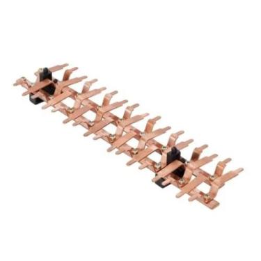 Imagem de Kit Barramento Bifásico P/34 Disjuntores Din 100a Opção