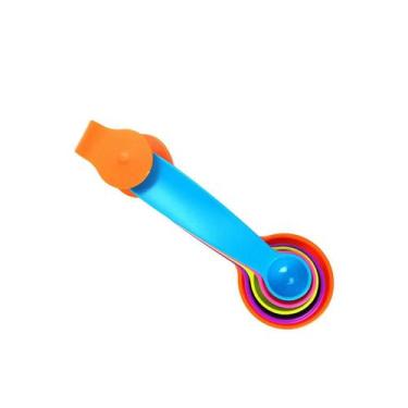 Imagem de Conjunto Kit Colher Colheres Xicaras Medida 5 Peças receitas - YAZI