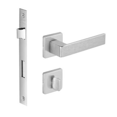 Imagem de Fechadura Tess Banheiro 55mm Cromo Acetinado CA M0964Z R0081 BZ1952 Im