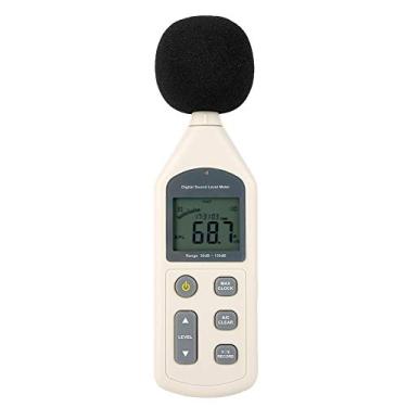 Imagem de Medidor de Decibéis, Medidor de Decibéis de Som Medidor de Nível de Som 30-130dBA LCD Portátil Digital USB Medição de Ruído Portátil para Fábrica, Escritório, Casa