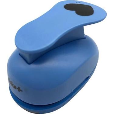 Imagem de Furador Scrapbook Eva Estrela Artesanal Coração 50mm Make+ 