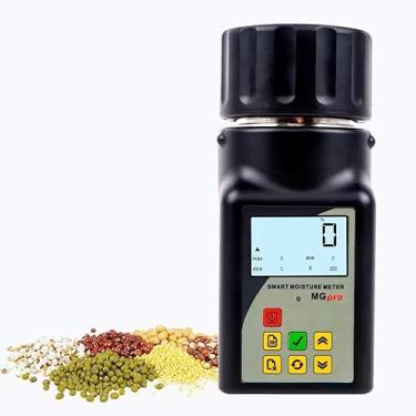 Imagem de ZOEYEC MG-Pro Mini medidor de umidade de grãos portátil para café, cacau, arroz, trigo, testador de umidade de grãos de 25 tipos com 99 grupos de armazenamento de dados