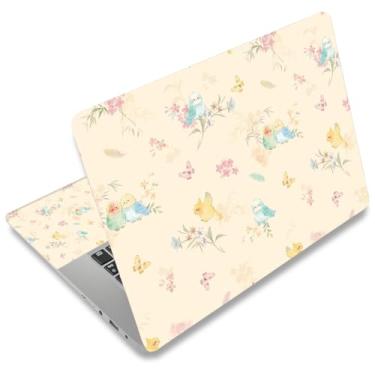 Imagem de Adesivo para laptop 12.1 13 13.3 14 15 15.6 polegadas Netbook adesivo decalque reutilizável universal notebook PC arte protetor personalizado por AORTDES (AD-NEK-81 Birds)