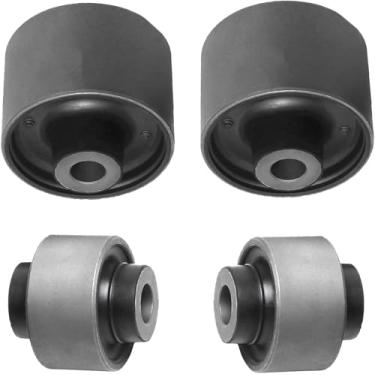 Imagem de Prefer Warehouse Kit de buchas de braço de controle frontal inferior esquerdo e direito de 4 peças compatíveis com Nissan Pathfinder 2013-2019; compatível com Infiniti JX35 2013; QX60 2014-2020