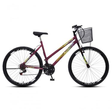 Imagem de Bicicleta Colli Cazelle Allegra Aro 26 Freio V-brake Quadro 18 Roxo