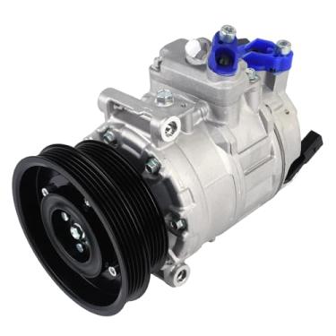 Imagem de Autoround Compressor de ar condicionado AC com embreagem adequado para [1,9L 2,0L 2,5L 3,2L] VW Jetta 2005-2014, Beetle 2006-2017, Passat 2012-2014, Golf 10-14, Rabbit 06-09, R32 08, Apto para Audi TT