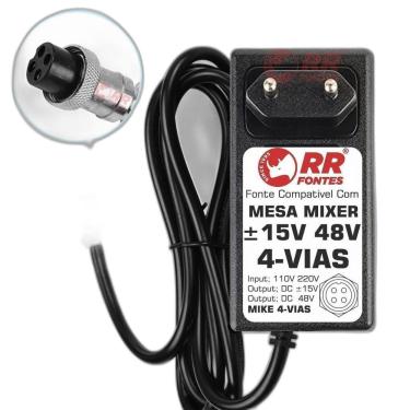 Imagem de Onte 15V 48V Para Mesa Som Mixer Amw K8 K10 Sm4 V2 Am4 Cm4