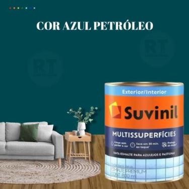 Imagem de Tinta Epóxi Base Água Suvinil Multissuperfícies Azulejos e Banheiros A