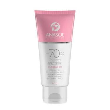 Imagem de Protetor Solar Facial Anasol Clareador Fps70 60g