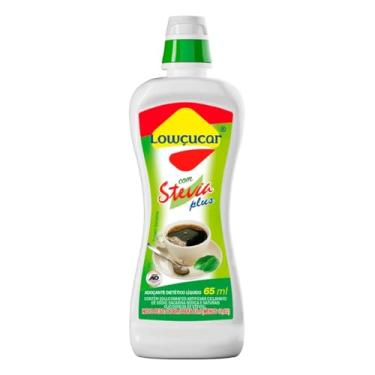 Imagem de Adoçante Lowçucar Plus C/Stevia Liquido 65ml - Kit 3 Unid.