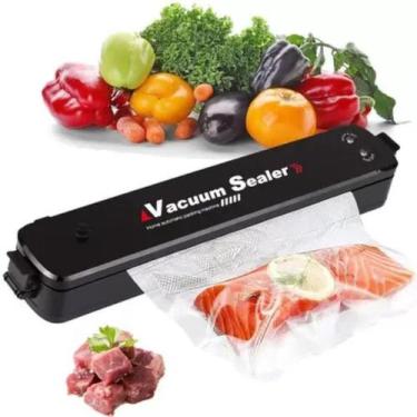 Imagem de Seladora De Embalagem A Vacuo Portátil De Alimentos Bivolt - SWEET HOM