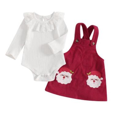 Imagem de Roupas Socutebabe Minha primeira menina de Natal de 12 a 18 meses