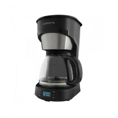 Imagem de Cafeteira Programável Agratto Aroma Preta 110V