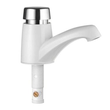 Imagem de Torneira para Lavatório de Pia Automática Fortti Eco 1179 F79, Branca 