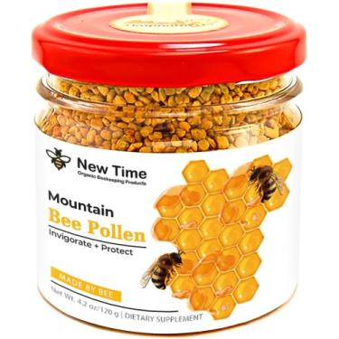 Imagem de Suplemento de grânulos de pólen de abelha Organic Morning Energy 120g 