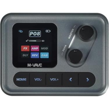 Imagem de M-VAVE VEDO Pocket AMP: Mini Amplificador de Guitarra e Baixo Portátil com Tela Colorida de 1.54", Controle por APP, 80+ Efeitos, Modelagem, Looper, Sintonizador, Interface de Áudio USB OTG Stereo