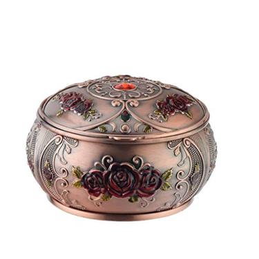 Imagem de Cinzeiro selado de liga de zinco cinzeiro com personalidade criativo cinzeiro esculpido tridimensional sala de estar escritório cinzeiro (cor: 1) (D)