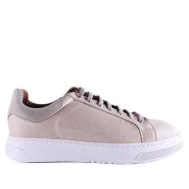 Imagem de Tenis Zariff Masculino Em Couro 20901 Off White/Marfin-Masculino