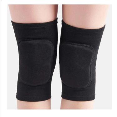 Imagem de Joelheira Volei Anti Impacto Esportiva Protecao Joelho Goleiro Handebol Grande Proteção