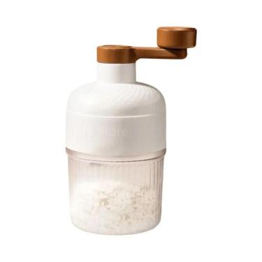 Imagem de Máquina De Gelo Raspado Portátil Mini Operada À Mão, Triturador De Gel