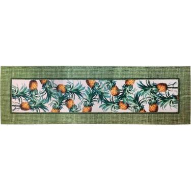 Imagem de Tecido Estampado Para Trilho de Mesa Abacaxis - Sassarico