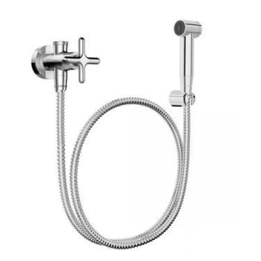 Imagem de Ducha Higiênica Com Registro E Derivação Liss Cromada Docol