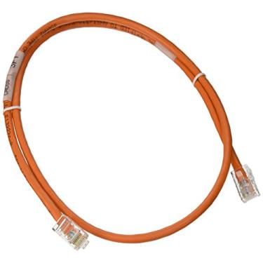 Imagem de C2G Cabo Crossover 24494 Cat5e - Cabo de rede não blindado não encaixado, laranja (3 pés, 0,91 metros)