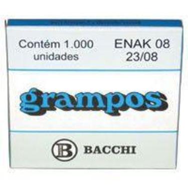 Imagem de Grampo Para Grampeador 23/8 Galvanizado 1000 Grampos - Gna - Bacchi