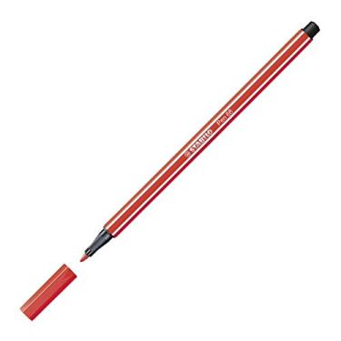 Imagem de Caneta Hidrográfica Premium – STABILO Pen 68 – Caixa com 10 unidades – Vermelho