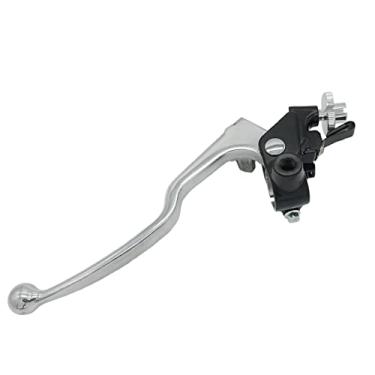 Imagem de LE LEFOSSI Conjunto de alavanca de embreagem de motocicleta para guidão de 22 mm com base espelhada compatível com Yamaha FZ1 FZ6 FZ-07 FZ8 FZ-10 MT-07 MT-09 MT-10 XSR700 XJ6 XJR400