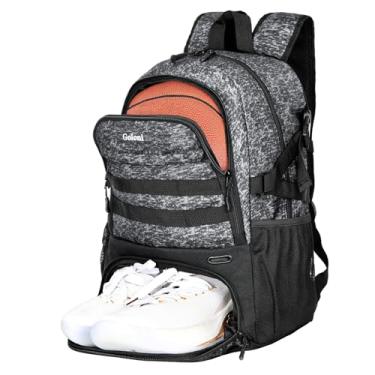 Imagem de Goloni Mochila de futebol, bolsa de futebol com compartimento de bola e compartimento para sapatos, mochila para basquete, futebol, futebol