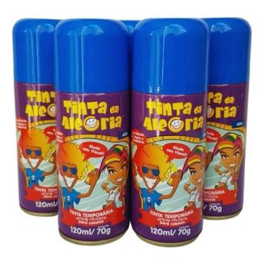 Imagem de Tinta Spray Infantil Colorida  - Tinta da Alegria,  Azul