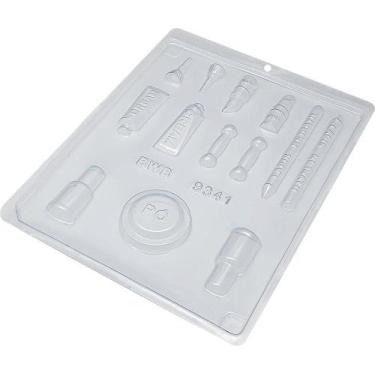 Imagem de Forma de Acetato Kit Maquiagem Cód. 9341 BWB
