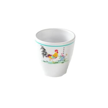 Imagem de Copos de mesa de restaurante comercial, imitação criativa de porcelana pequena taças de vinho - P0307-copos de 7,6 cm