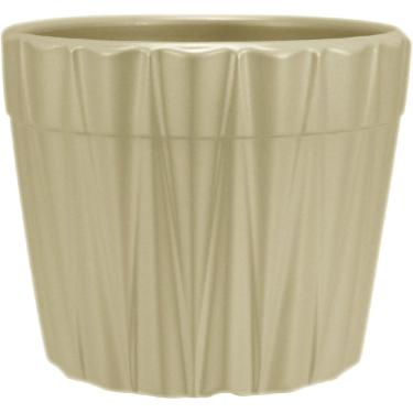 Imagem de CACHEPÔ VASO DECORATIVO PLANTA HOME&CO CERÂMICA 10x12x12cm BEGE