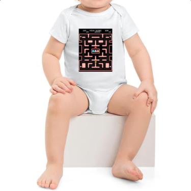 Imagem de Body intantil Retro Game Miss Pacman - Alearts, GG
