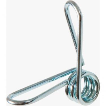 Imagem de 100 Un Clips Metal Para Vareta De Fibra De Vidro 10mm Zebu 4011-8