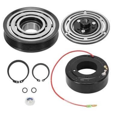 Imagem de Kit de embreagem de compressor de ar condicionado compatível com J-eep Cherokee 1997-2001, Wrangler TJ 1997-1999 e D-odge Dakota 1996-2002, 2,5L 4,0L
